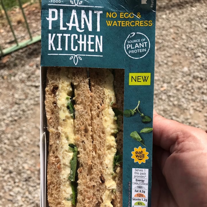 photo of Plant Kitchen (M&S) No Egg & Watercress shared by @ginjin on  07 Sep 2020 - review