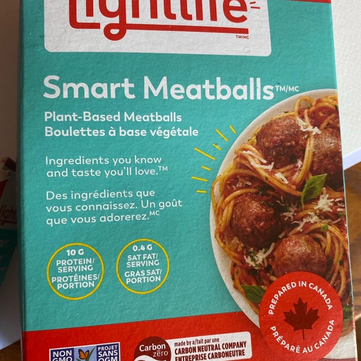 photo of Lightlife Smart Menu Plant Based Meatballs shared by @aimeeleroi on  23 Nov 2021 - review