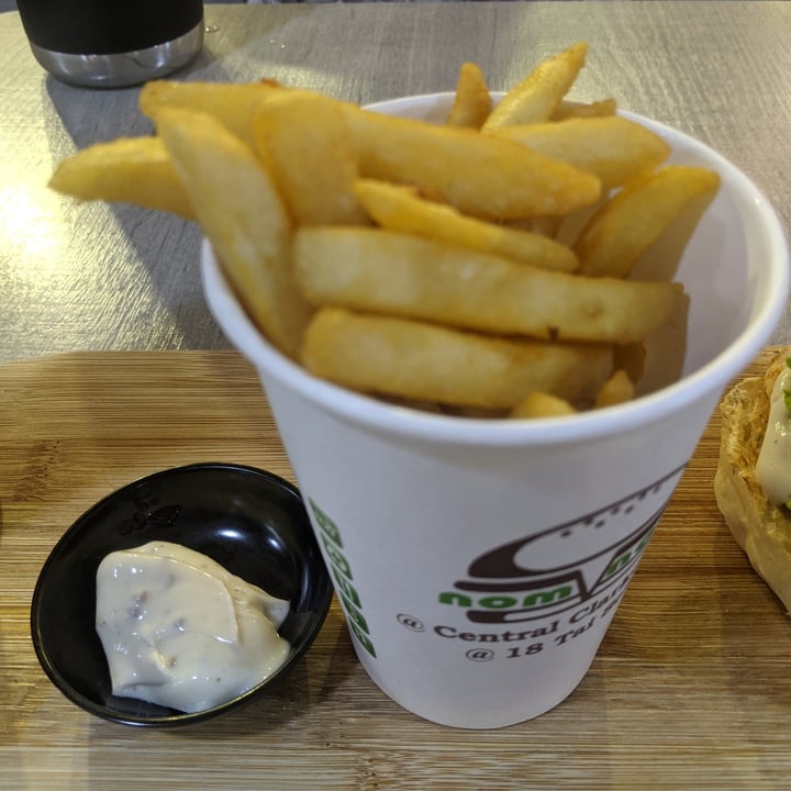 review photo of nomVnom Bistro Truffle Fries + Truffle Mayo Dip shared by @shawneofthedead on 31 Jan 2021 - review