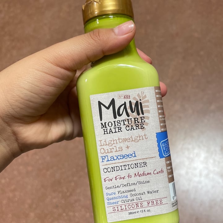 photo of Maui Moisture acondicionador flaxseed shared by @veggieee on  29 Jun 2022 - review