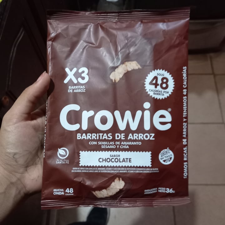 photo of Crowie Barrita de Arroz de Chocolate shared by @nicoleolivera on  19 Apr 2022 - review