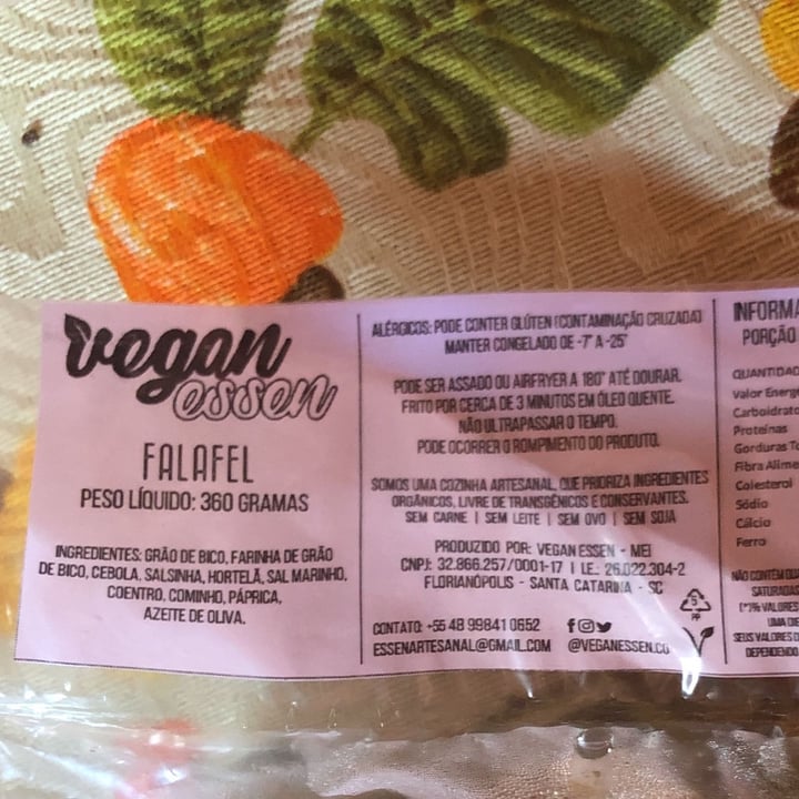 photo of vegan essen Falafel shared by @audreybrazil on  22 Sep 2022 - review