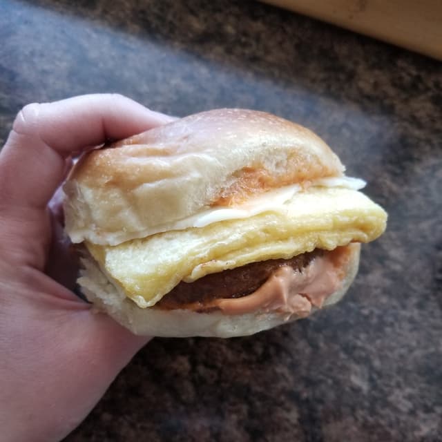 Foto do prato “Breakfast Sandwich”