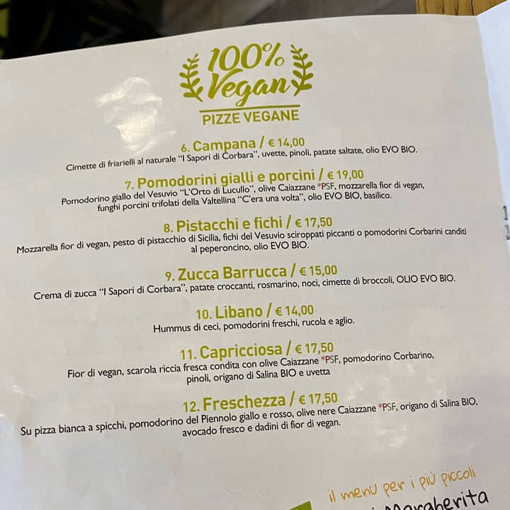 review photo of Capperi che Pizza campana vegana shared by @isarab on 07 Aug 2022 - review