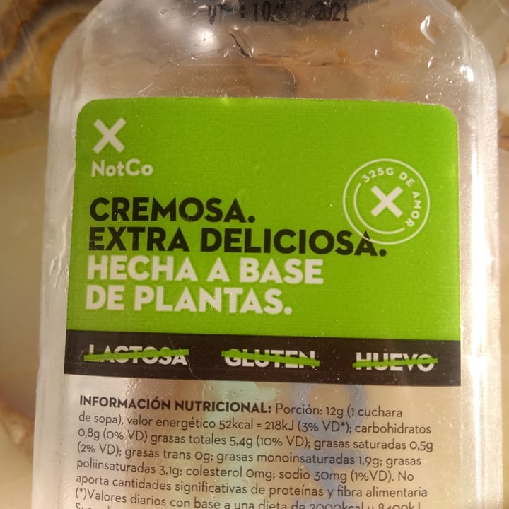 review photo of NotCo Not Mayo Olive shared by @malenaruiz on 02 Jun 2021 - review