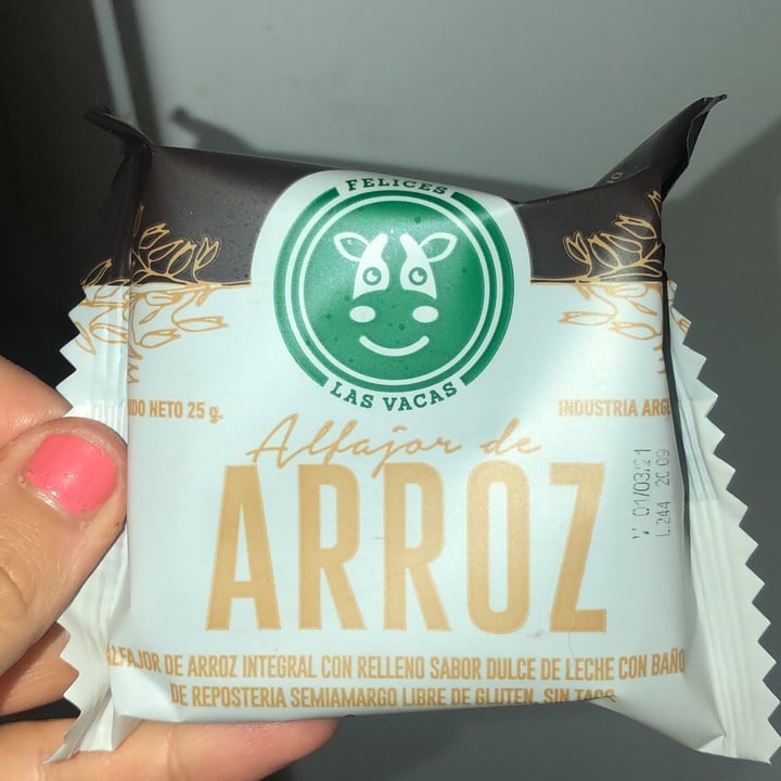 photo of Felices Las Vacas Alfajor De Arroz shared by @amerecetas on  13 Oct 2020 - review