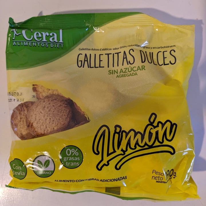 photo of Cereal Alimentos Diet Galletitas Integrales sin Azúcar Limon shared by @lucasdavezac on  10 Sep 2021 - review