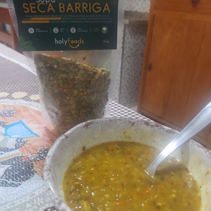 review photo of Holy Foods Ltda. Sopa Seca Barriga shared by @fabianerocha on 09 May 2022 - review