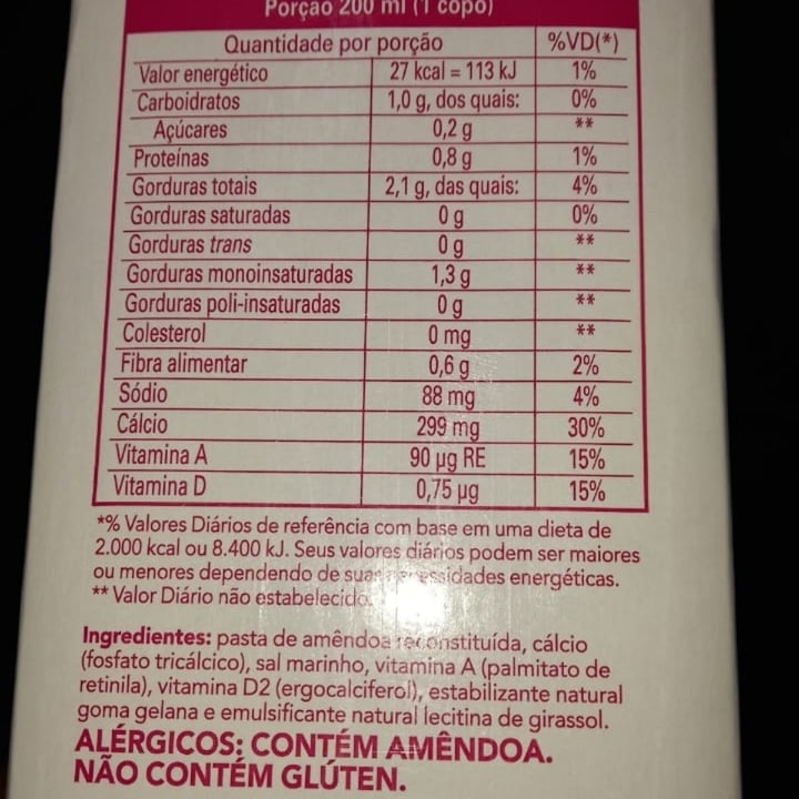 review photo of Nature's Heart Leite De Amêndoa shared by @caauge on 11 May 2022 - review