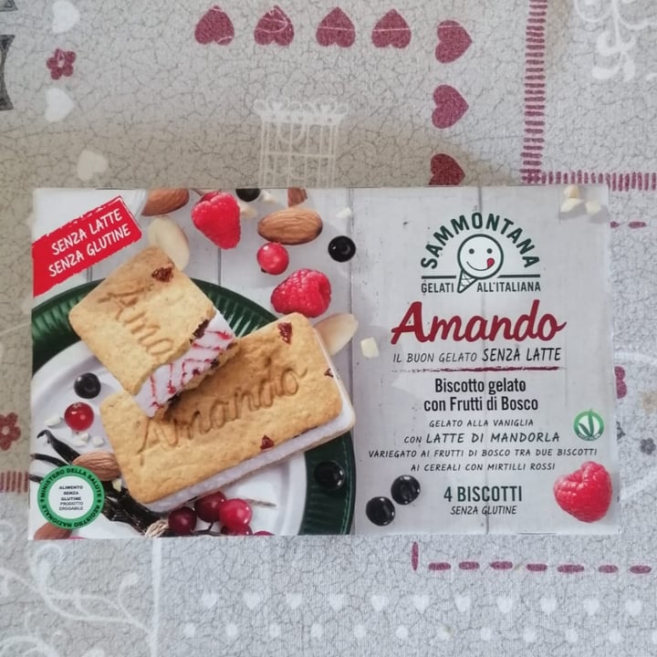 photo of Sammontana Biscotto gelato con frutti di bosco shared by @adri49 on  06 Jun 2022 - review