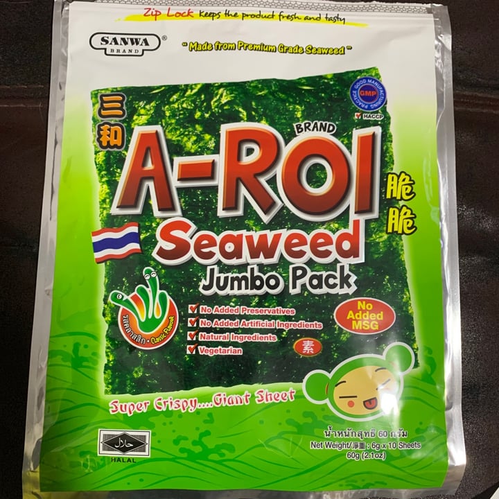 photo of Sanwa A-Roi Seaweed Jumbo Pack shared by @tangoujun on  23 Apr 2020 - review