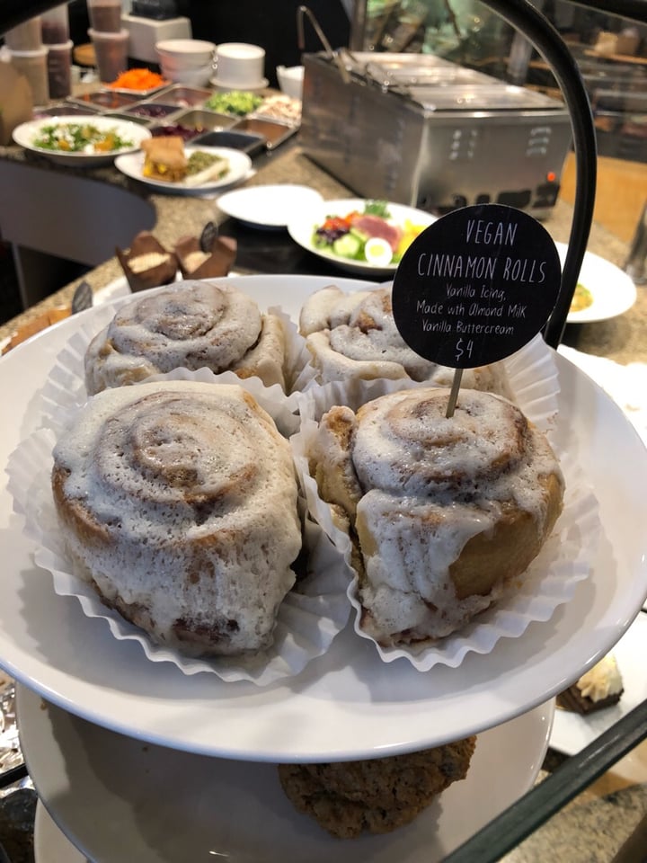 review photo of Main Course Catering & Marketplace Cinnamon rolls shared by @officialfatvegan on 21 May 2019 - review