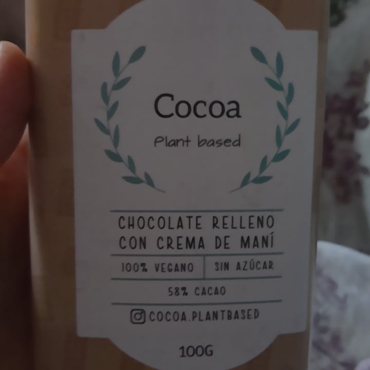 review photo of Cocoa Plant Based Chocolate Relleno Con Crema De Maní shared by @rogalia on 27 Nov 2021 - review