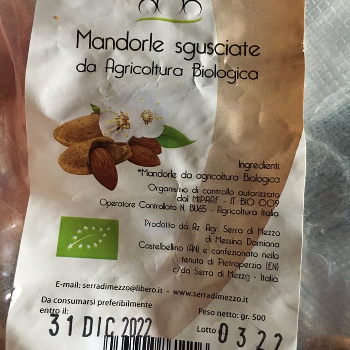 photo of azienda agricola serra di mezzo di nessina damiana mandorle Sgusciate Bio shared by @monicapra on  04 Jul 2022 - review