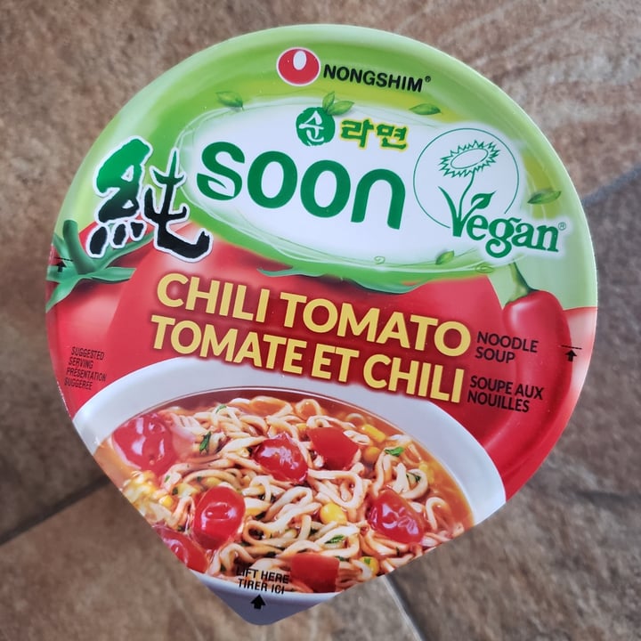photo of NONGSHIM (농심) Soon Chili Tomato Noodle Soup shared by @metalmel666 on  01 Oct 2022 - review