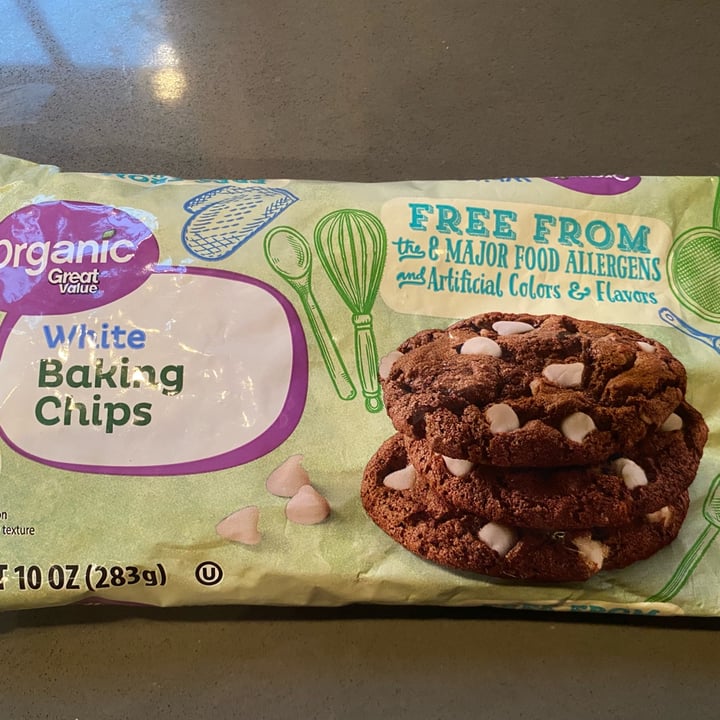 photo of Great Value  white chocolate chips shared by @eastsiderider on  07 May 2022 - review