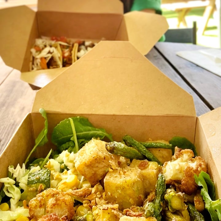 photo of The Truck Stop Ho Lee Basil Tofu Bowl shared by @ashleysfoodfriends on  28 Sep 2020 - review