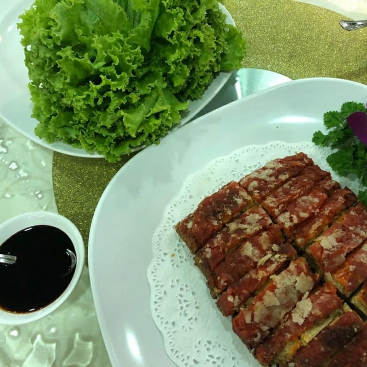 photo of Miao Yi Vegetarian Restaurant Double Flavour Broiled Mock Pig shared by @epsilon-delta on  03 Oct 2020 - review