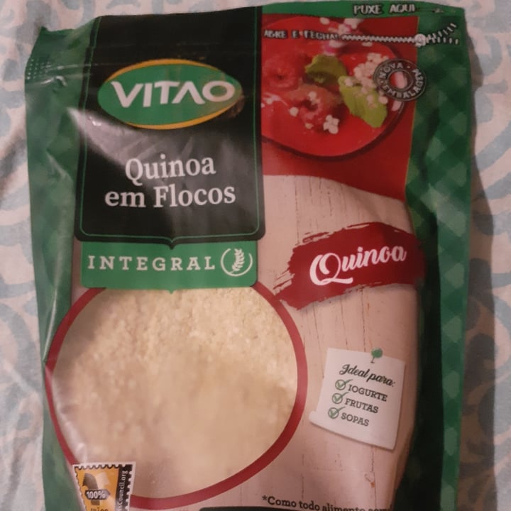 photo of VITAO Quinoa Em Flocos shared by @matheusvitaca4 on  14 Sep 2022 - review