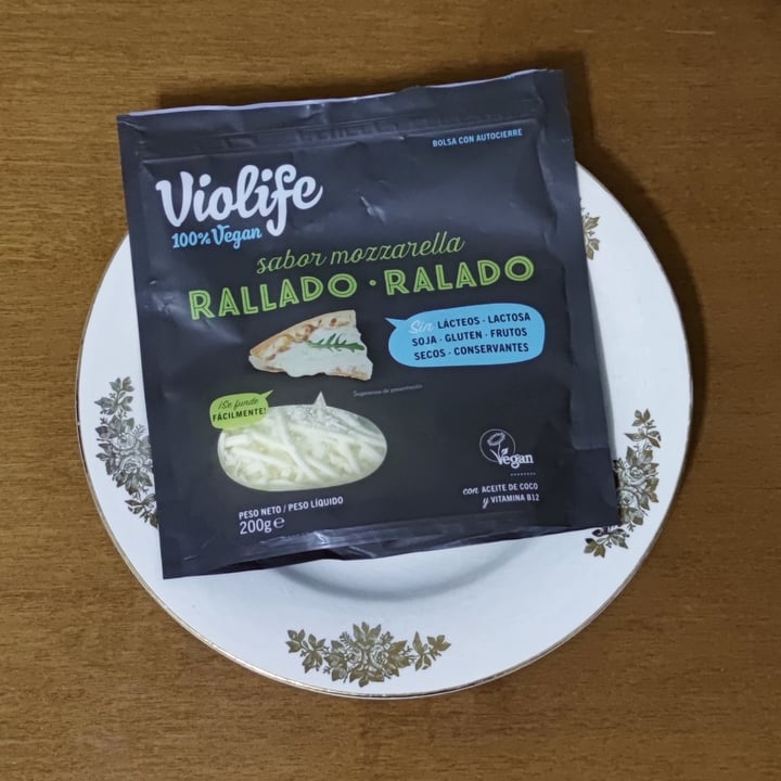 review photo of Violife Queso Rallado sabor a Mozzarella shared by @iserranosev on 07 May 2022 - review