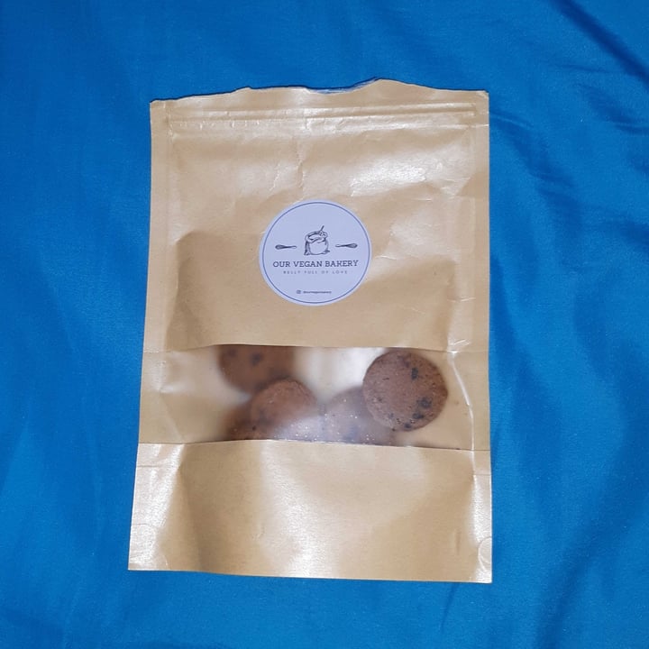 photo of Our Vegan Bakery Mini chocolate chip cookies shared by @rrhhorh on  17 Dec 2021 - review