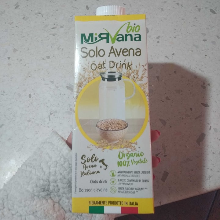 photo of mirvana bio oat milk shared by @areeell on  12 May 2022 - review