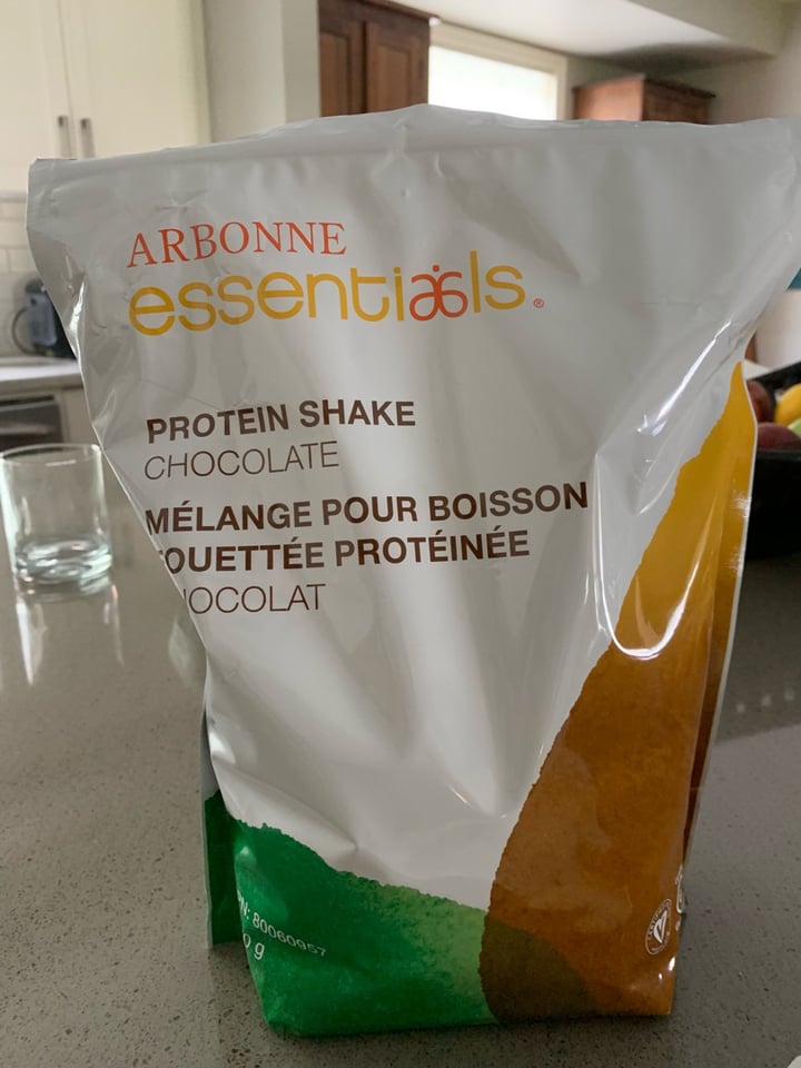 photo of Arbonne Vegan chocolate protein shared by @chloetunstill on  12 Aug 2019 - review