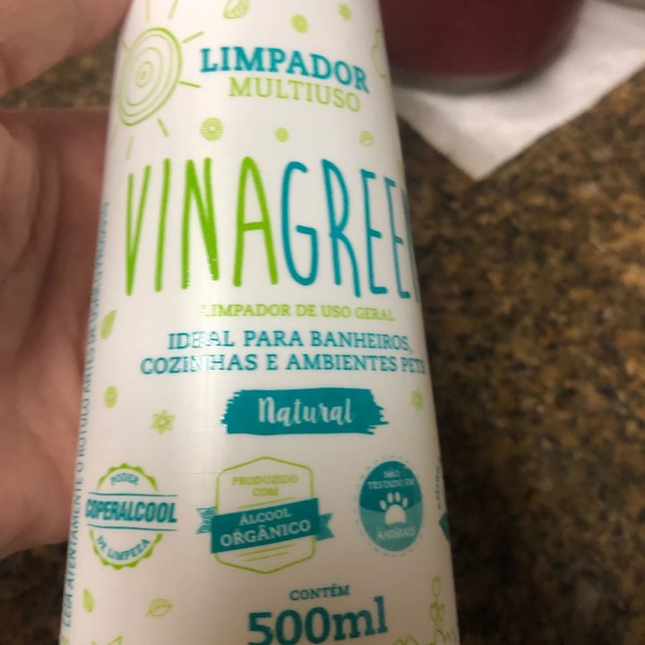 photo of Vinagreen Limpador multiuso shared by @silvanabessi on  05 Jun 2022 - review