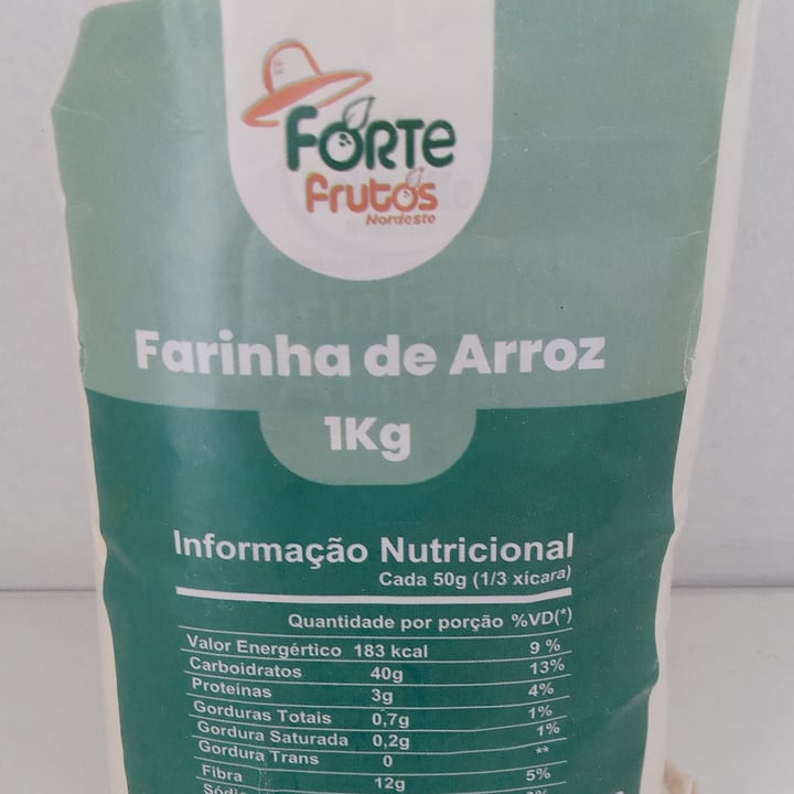 photo of forte  fruits farinha de arroz shared by @gilvony on  06 May 2022 - review
