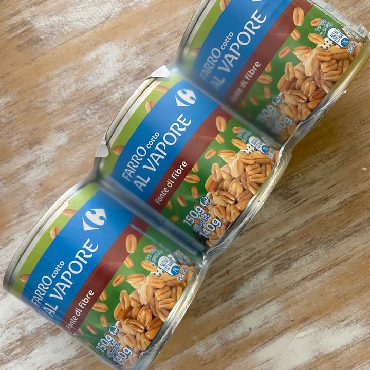 review photo of Carrefour Farro cotto al vapore shared by @caropis on 27 Apr 2022 - review