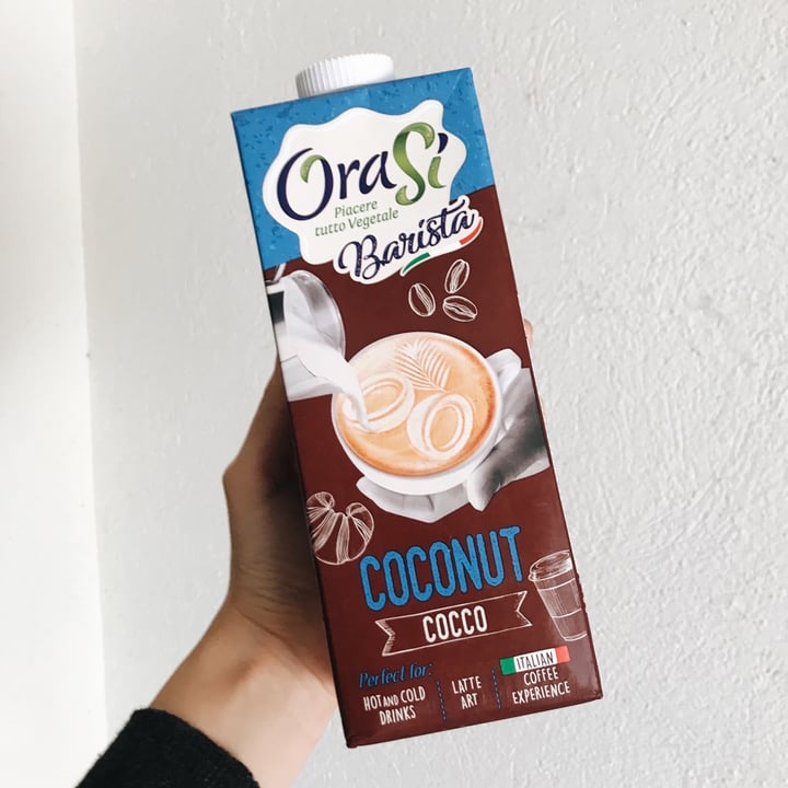 photo of OraSí Barista Coconut shared by @franciscasotz on  30 May 2021 - review