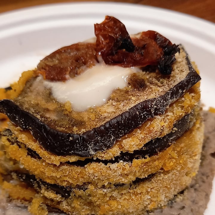review photo of Artisti del Vegetariano Milano sformatino di melanzane e zucca shared by @danycolo on 11 Sep 2022 - review