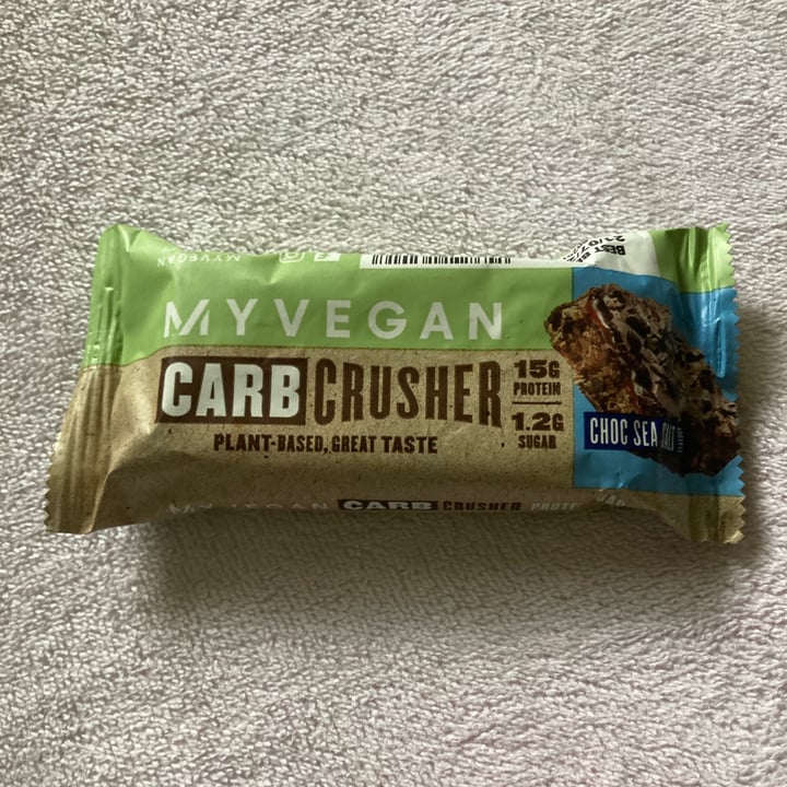 photo of MyProtein Carb Crusher (Chocolate Sea Salt) shared by @gowenwen on  22 Dec 2020 - review