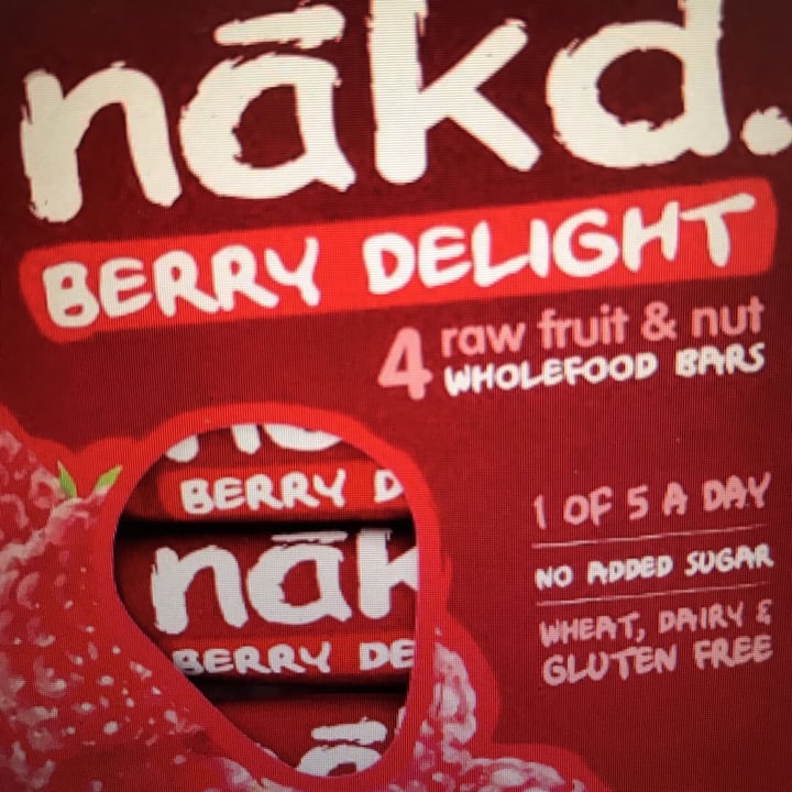 photo of Nākd. Berry Delight Bar shared by @peasfulpea on  29 Nov 2018 - review