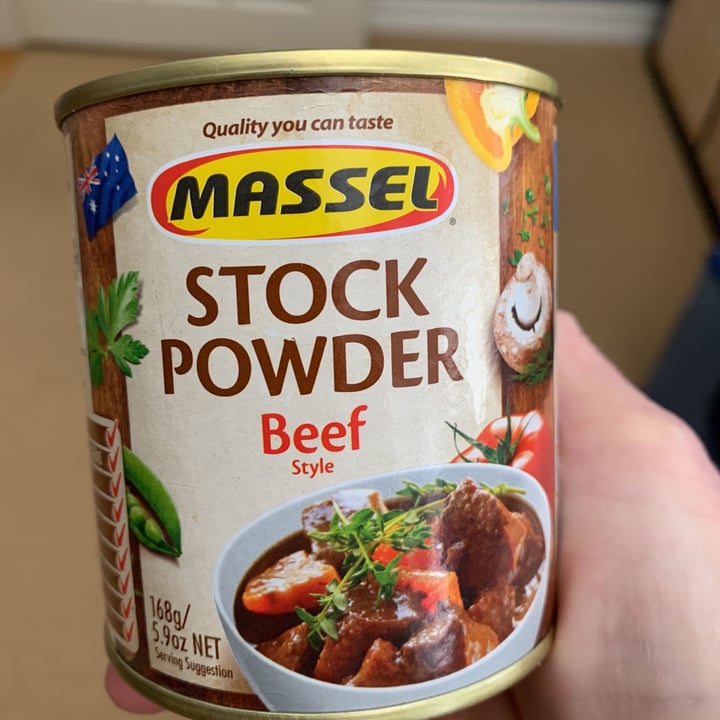 photo of Massel Beef Flavoured Stock Powder shared by @karinnelson on  26 Feb 2021 - review