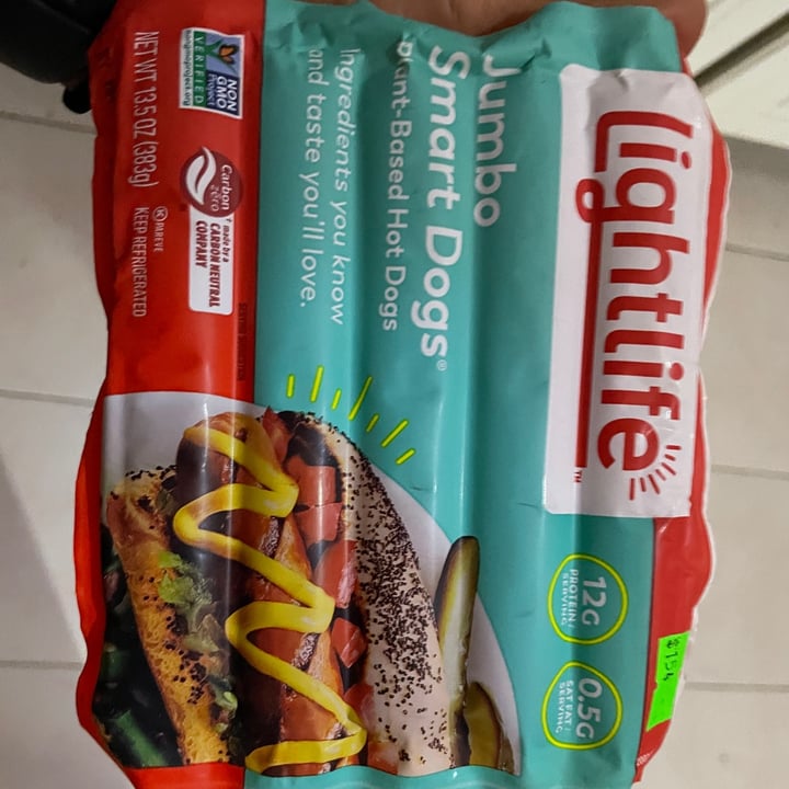 photo of Lightlife Jumbo Smart Dogs shared by @liliwaldo on  05 May 2022 - review