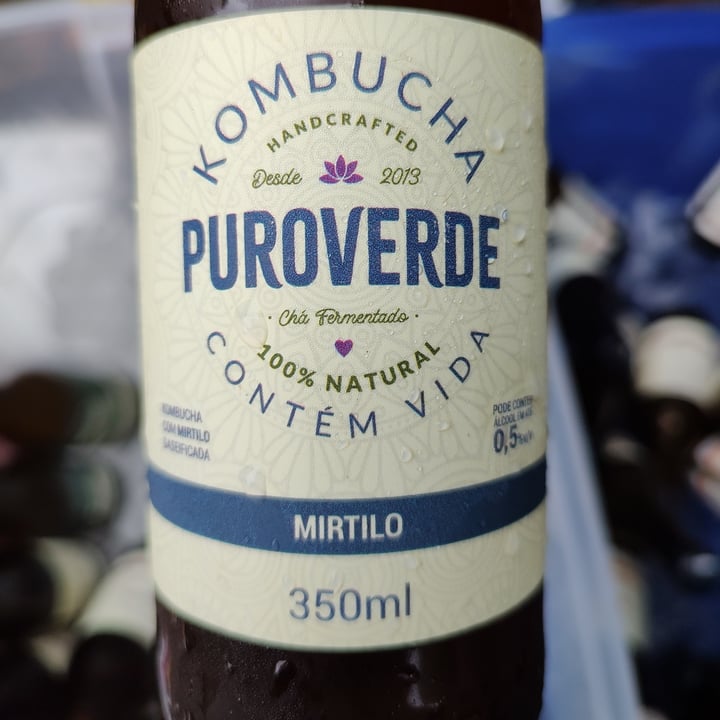 review photo of Puro Verde Kombucha Mirtilo shared by @rodrigodorado on 01 May 2022 - review