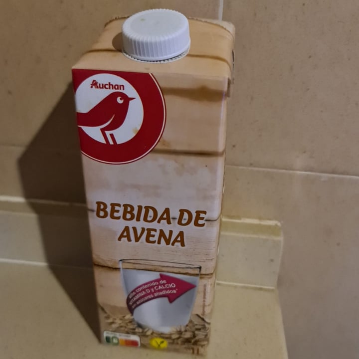 photo of Auchan Bebida de avena shared by @mariencd on  30 Nov 2021 - review