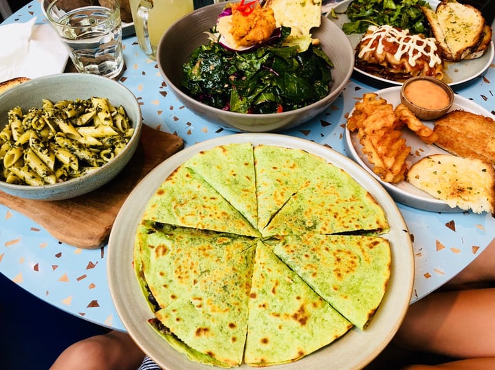 photo of Peloton Supershop Vegan Quesadilla shared by @s1224 on  01 Jan 2019 - review
