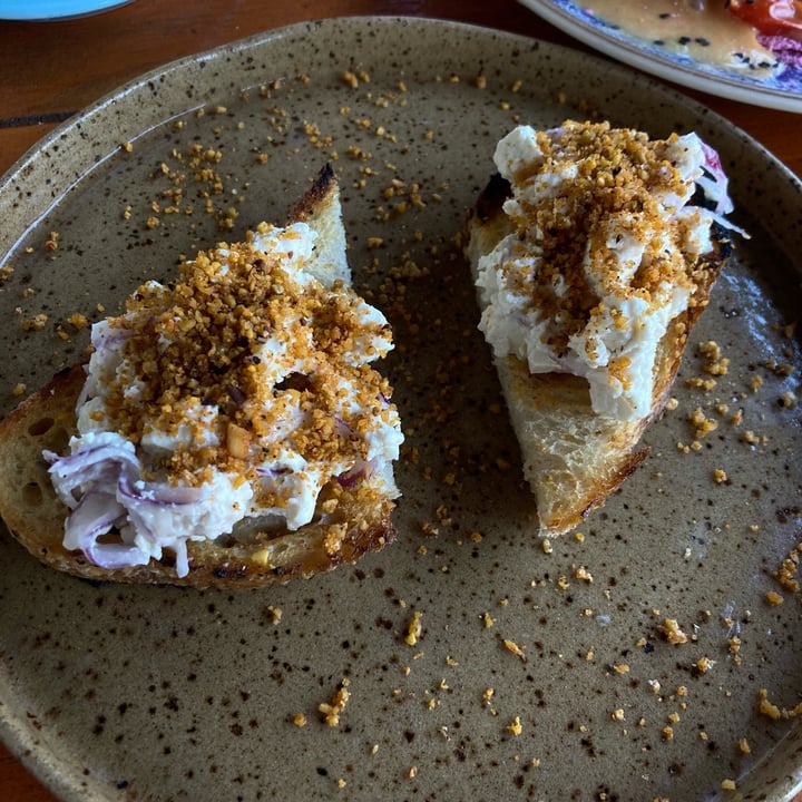 review photo of Espaço Pura Vida Torradas Com Tofu Em Creme shared by @dharmagobind on 24 Jul 2022 - review