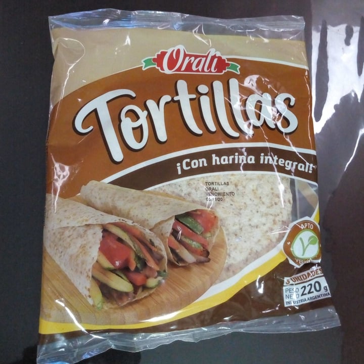 photo of Orali Tortillas con Harina Integral shared by @itssolci on  30 Oct 2020 - review