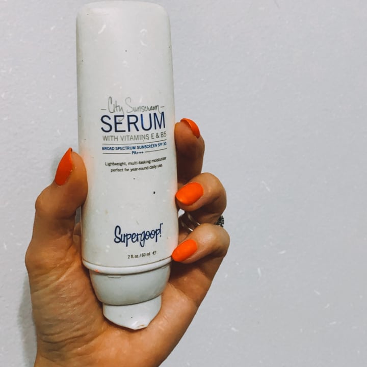photo of Supergoop! City serum shared by @jessicahazemua on  03 Sep 2020 - review