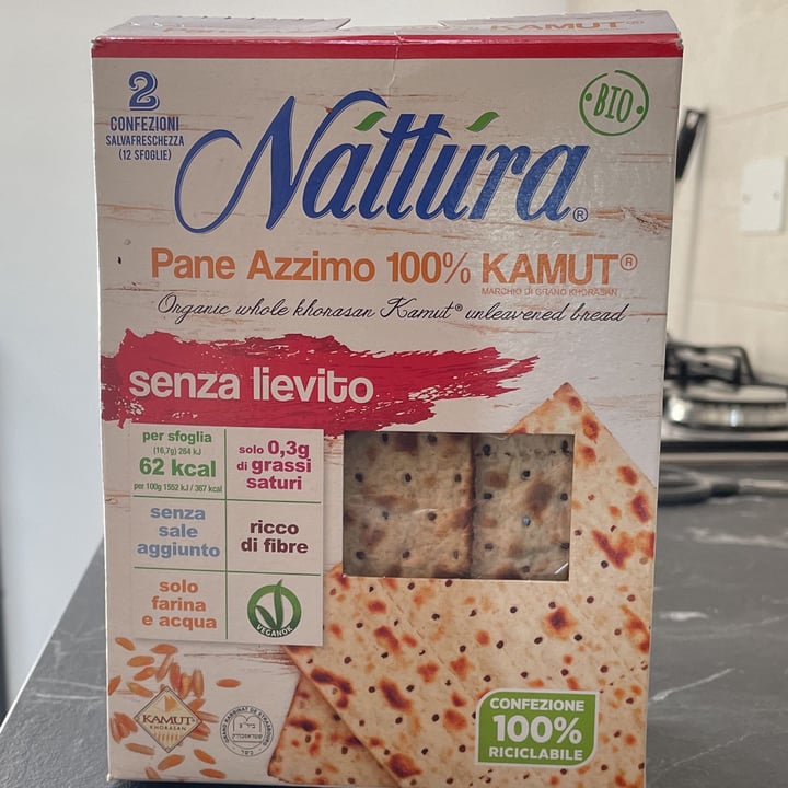 review photo of Nattura Cracker di Pane Azzimo shared by @luciaitaly on 20 Jun 2022 - review