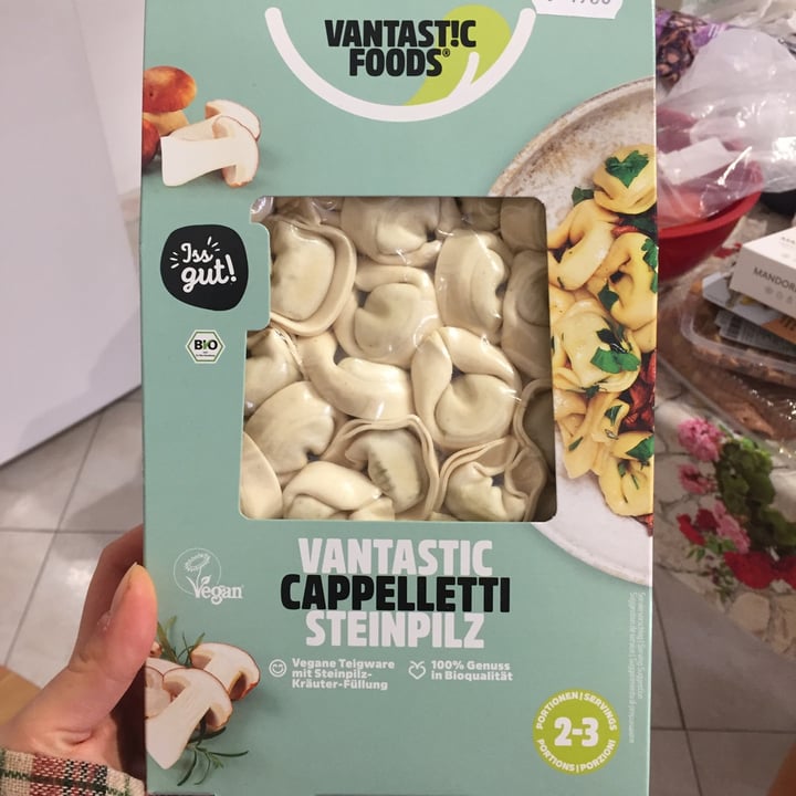 photo of Vantastic Foods Cappelletti Steinpilz shared by @veganpumpkin on  12 Feb 2022 - review