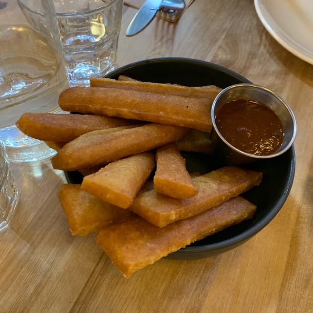 Foto del plato “Chickpea Fries”