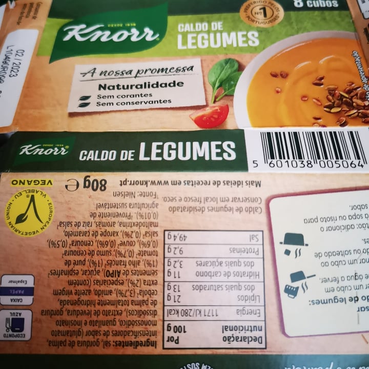 photo of Knorr Knor Caldo De Legumes shared by @deolindaboto on  29 May 2022 - review