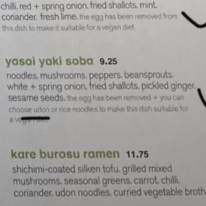photo of wagamama bath Yasai Yaki Soba shared by @georgiagem13 on  27 May 2021 - review