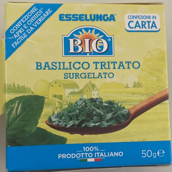 photo of Esselunga Bio Basilico tritato shared by @giulia1820 on  18 Sep 2022 - review