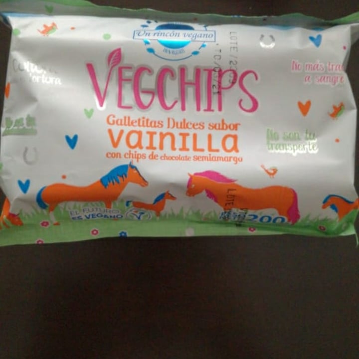 photo of Un Rincón Vegano Vegchips Galletitas Dulce sabor Vainilla shared by @camillaolivia on  12 Nov 2020 - review