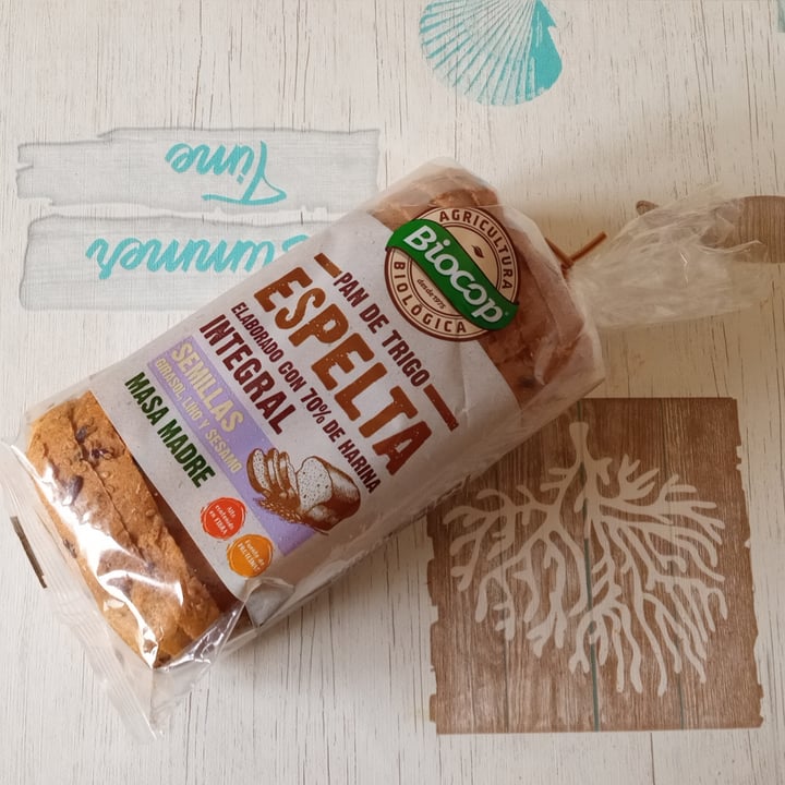 review photo of Biocop Pan de trigo espelta 84% harina integral Masa madre shared by @merjh on 29 Mar 2022 - review